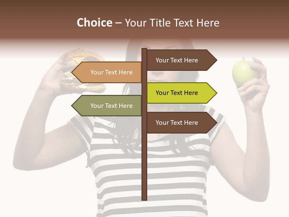 Block Man  PowerPoint Template