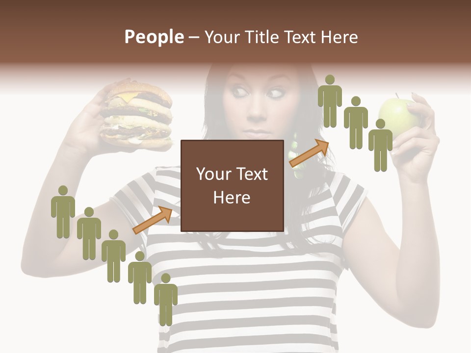 Block Man  PowerPoint Template