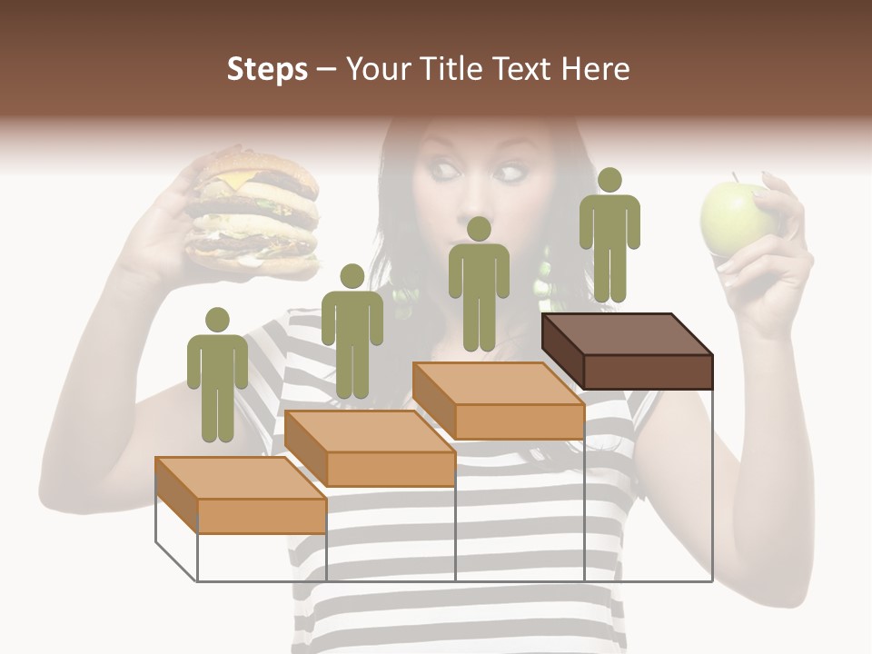 Block Man  PowerPoint Template