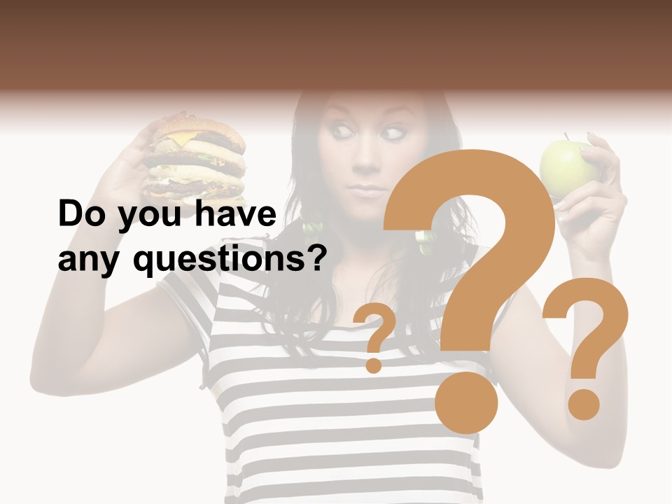 Block Man  PowerPoint Template