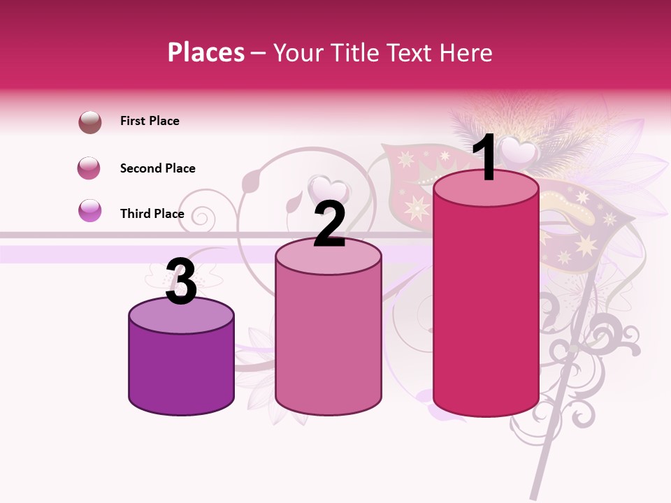 Costume Floral Celebration PowerPoint Template