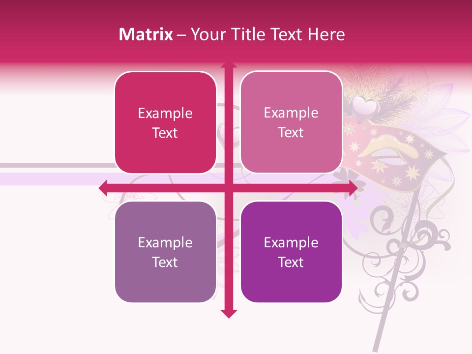 Costume Floral Celebration PowerPoint Template