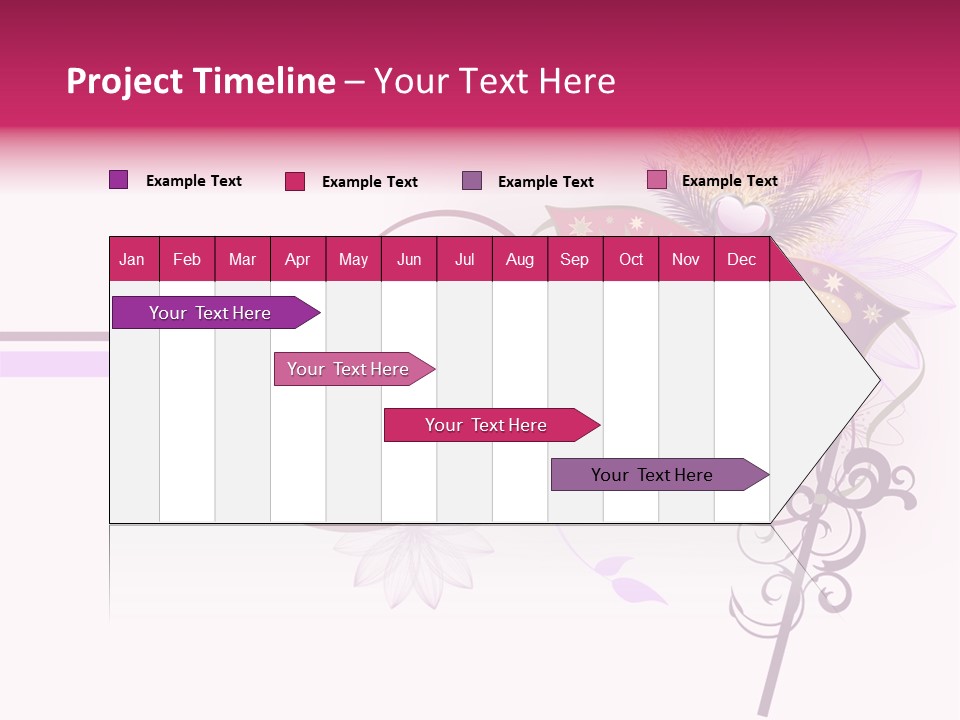 Costume Floral Celebration PowerPoint Template