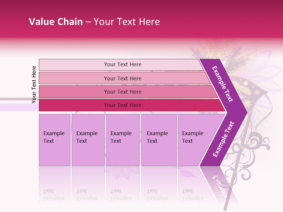 Costume Floral Celebration PowerPoint Template