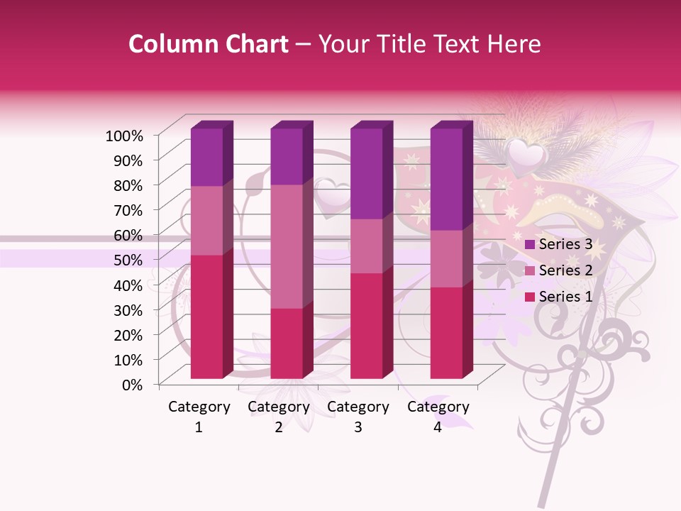 Costume Floral Celebration PowerPoint Template