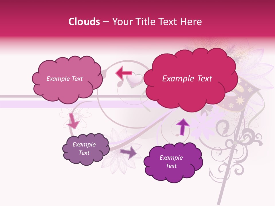 Costume Floral Celebration PowerPoint Template