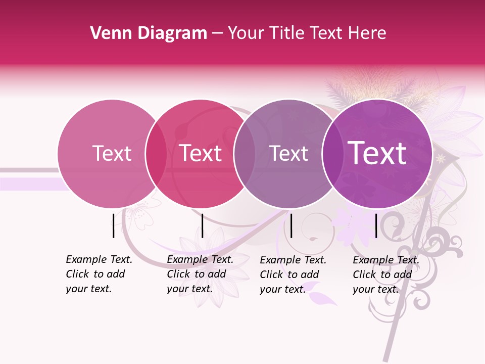 Costume Floral Celebration PowerPoint Template