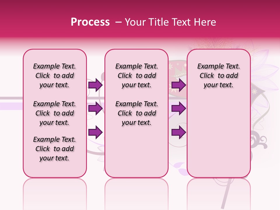 Costume Floral Celebration PowerPoint Template