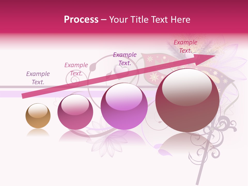 Costume Floral Celebration PowerPoint Template