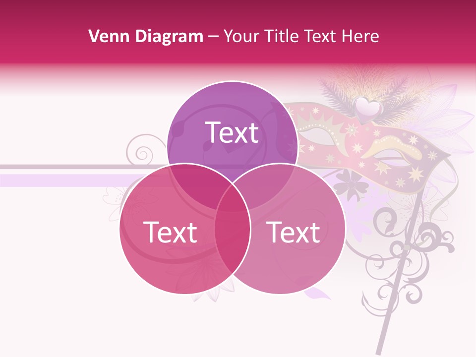 Costume Floral Celebration PowerPoint Template