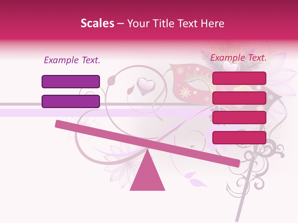 Costume Floral Celebration PowerPoint Template