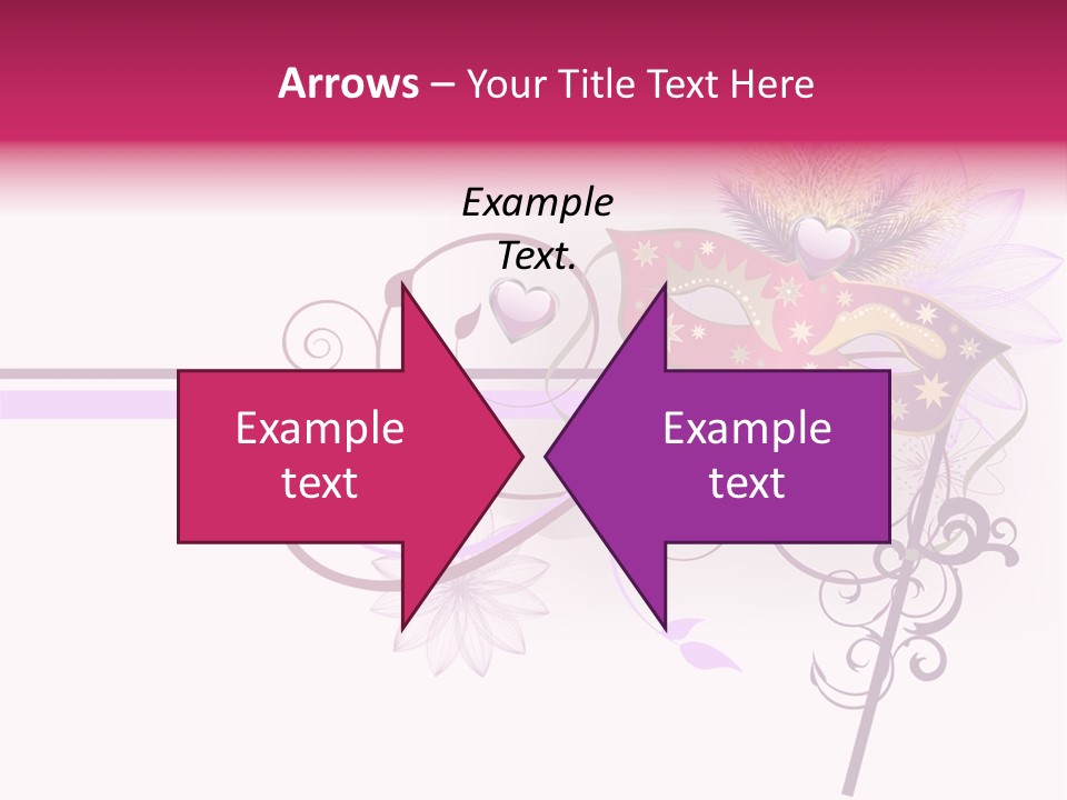 Costume Floral Celebration PowerPoint Template