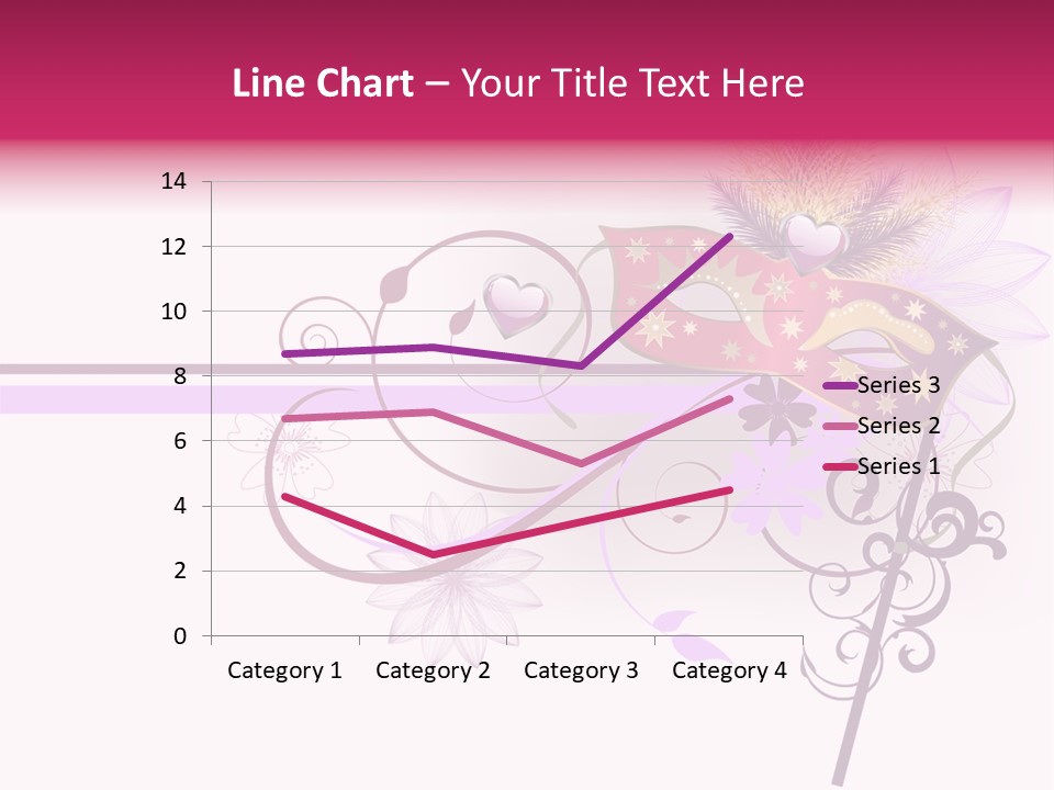 Costume Floral Celebration PowerPoint Template