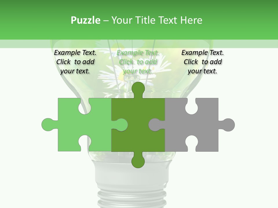 Idea Responsibility Solar PowerPoint Template