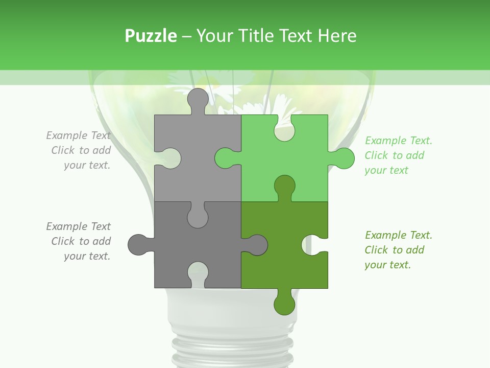 Idea Responsibility Solar PowerPoint Template