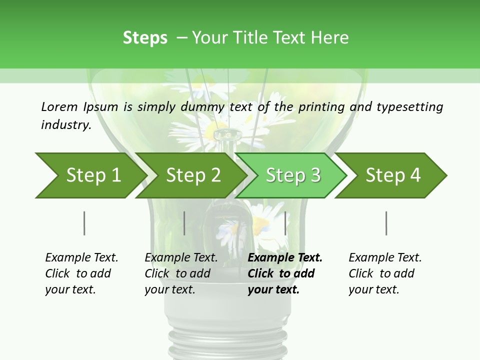 Idea Responsibility Solar PowerPoint Template