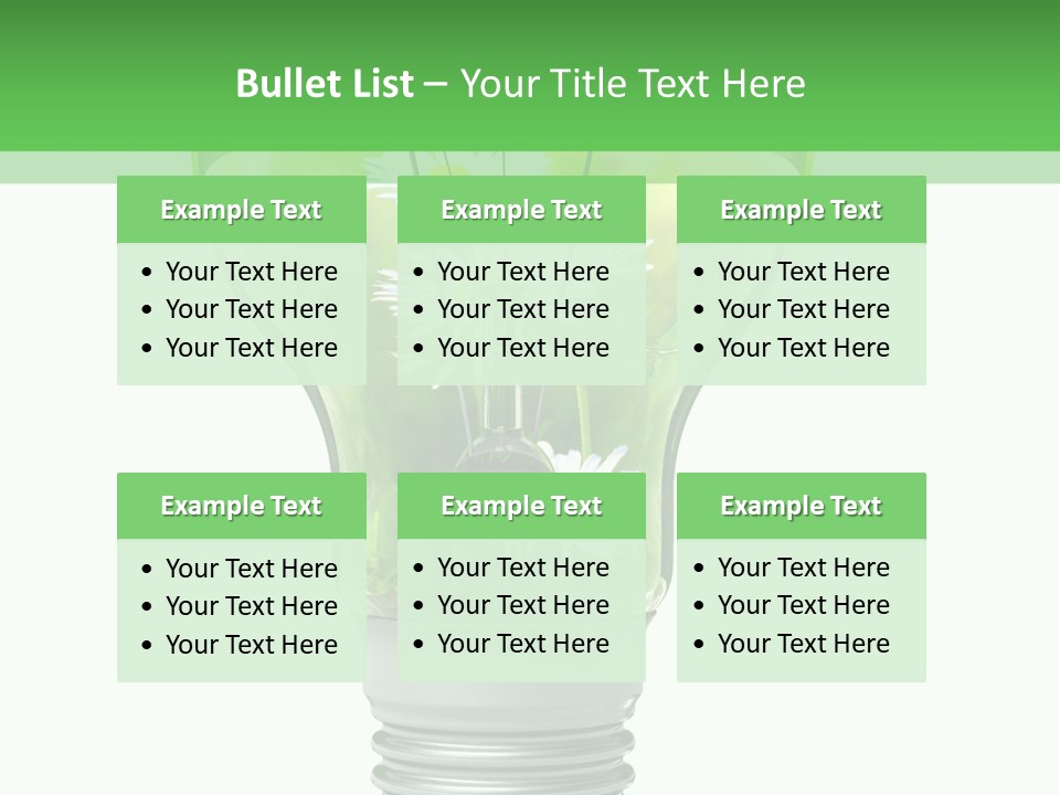 Idea Responsibility Solar PowerPoint Template