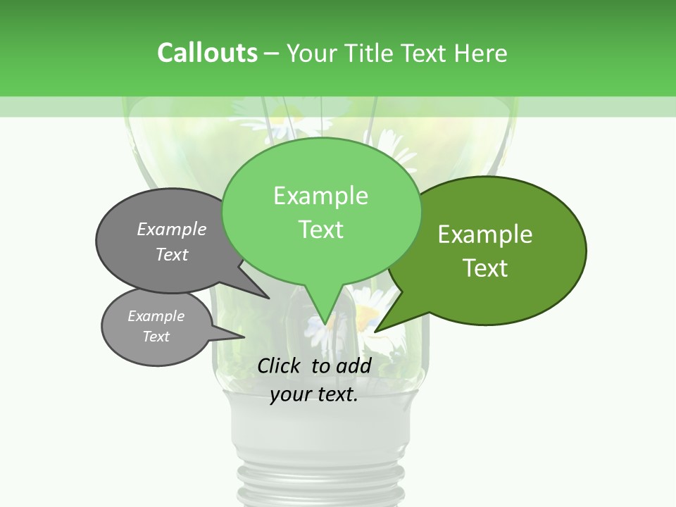 Idea Responsibility Solar PowerPoint Template