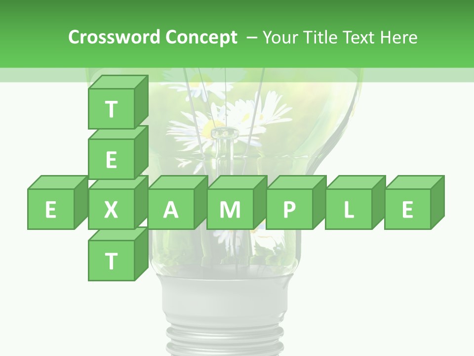 Idea Responsibility Solar PowerPoint Template