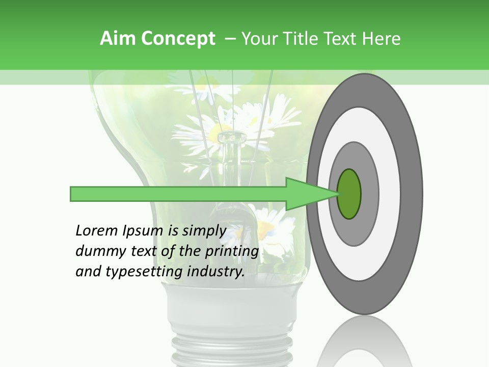 Idea Responsibility Solar PowerPoint Template