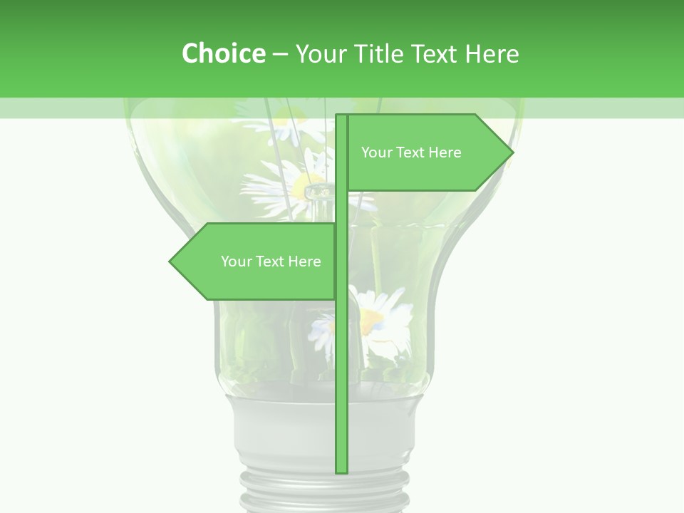 Idea Responsibility Solar PowerPoint Template