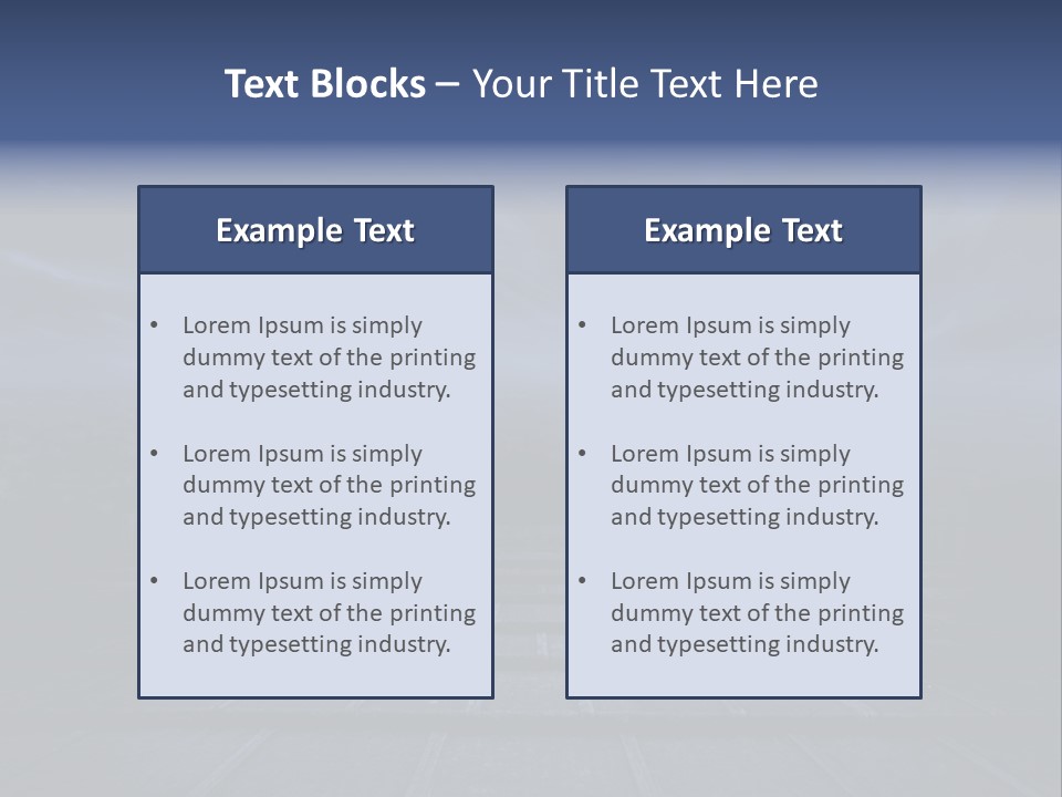 Urban Commercial Beauty PowerPoint Template