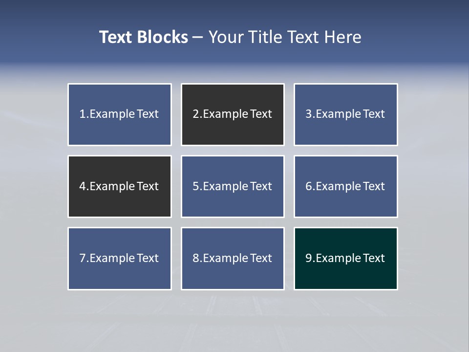 Urban Commercial Beauty PowerPoint Template