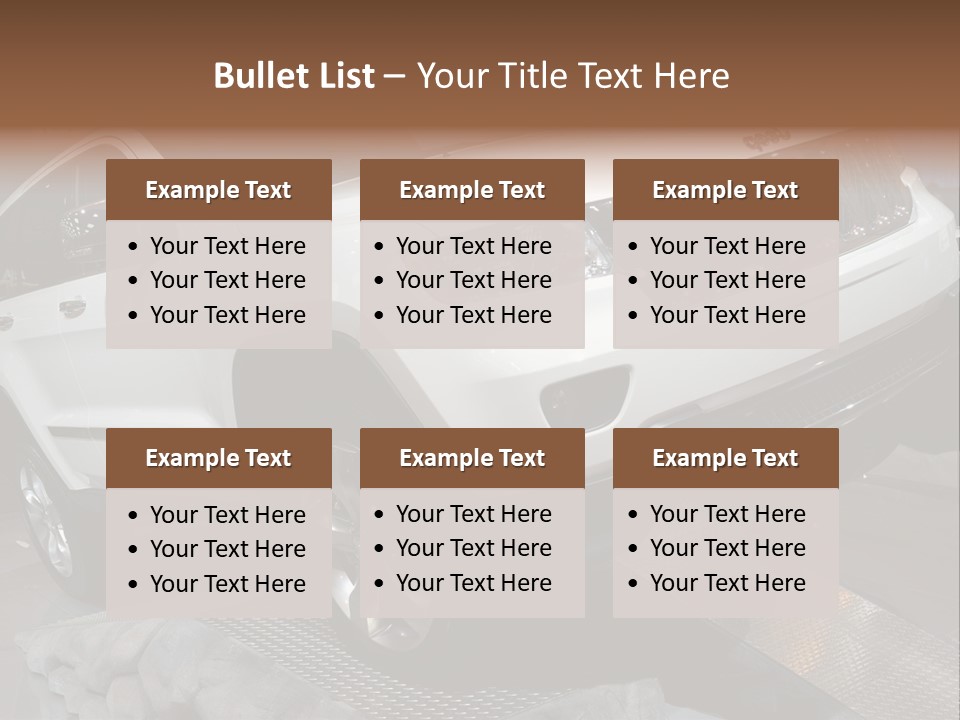Car Style International PowerPoint Template