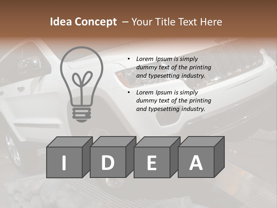 Car Style International PowerPoint Template