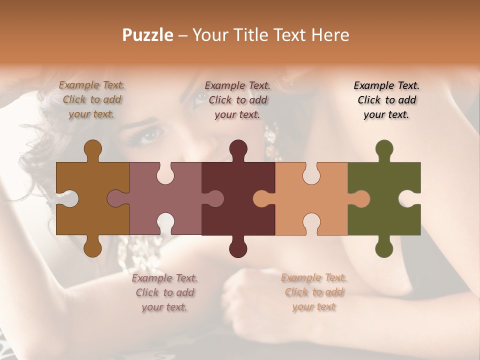 Make Earring Eyes PowerPoint Template