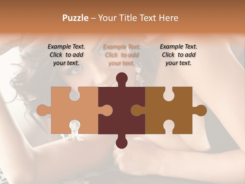 Make Earring Eyes PowerPoint Template