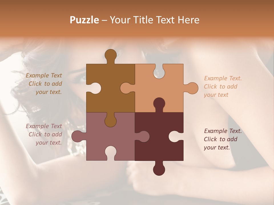 Make Earring Eyes PowerPoint Template