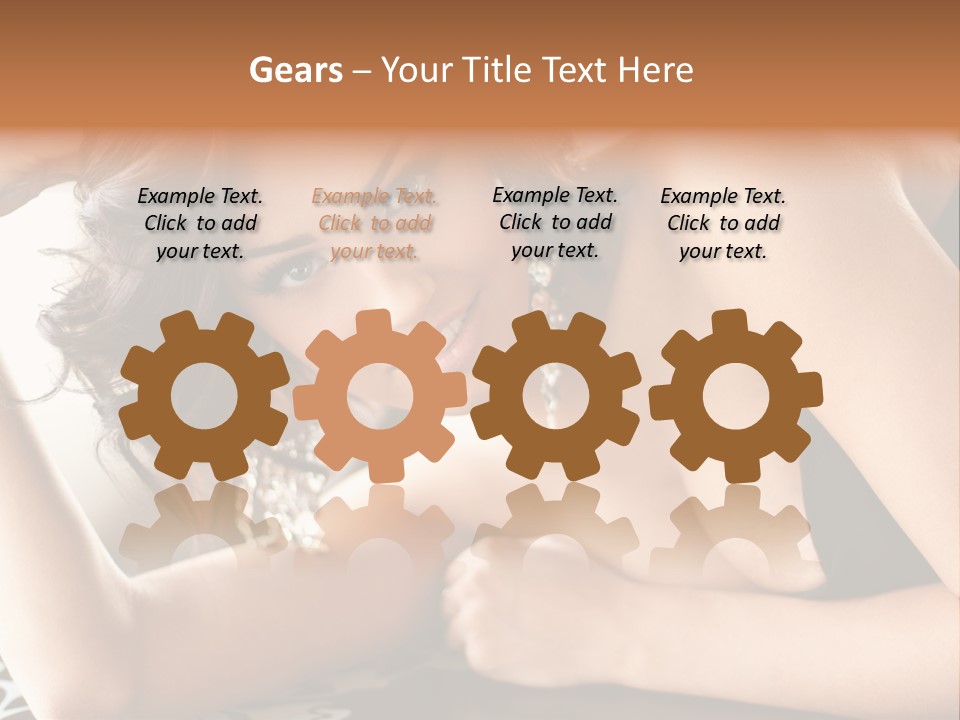 Make Earring Eyes PowerPoint Template