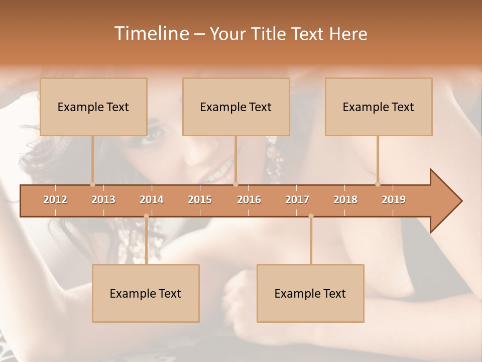 Make Earring Eyes PowerPoint Template
