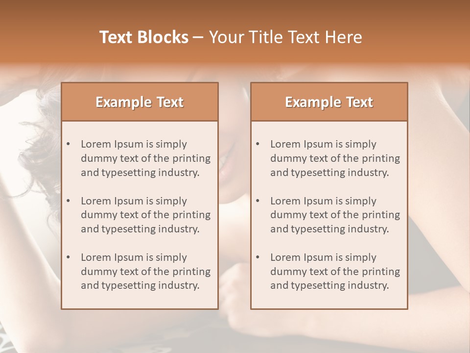 Make Earring Eyes PowerPoint Template