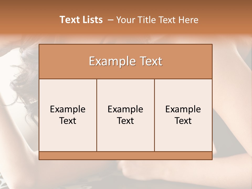 Make Earring Eyes PowerPoint Template