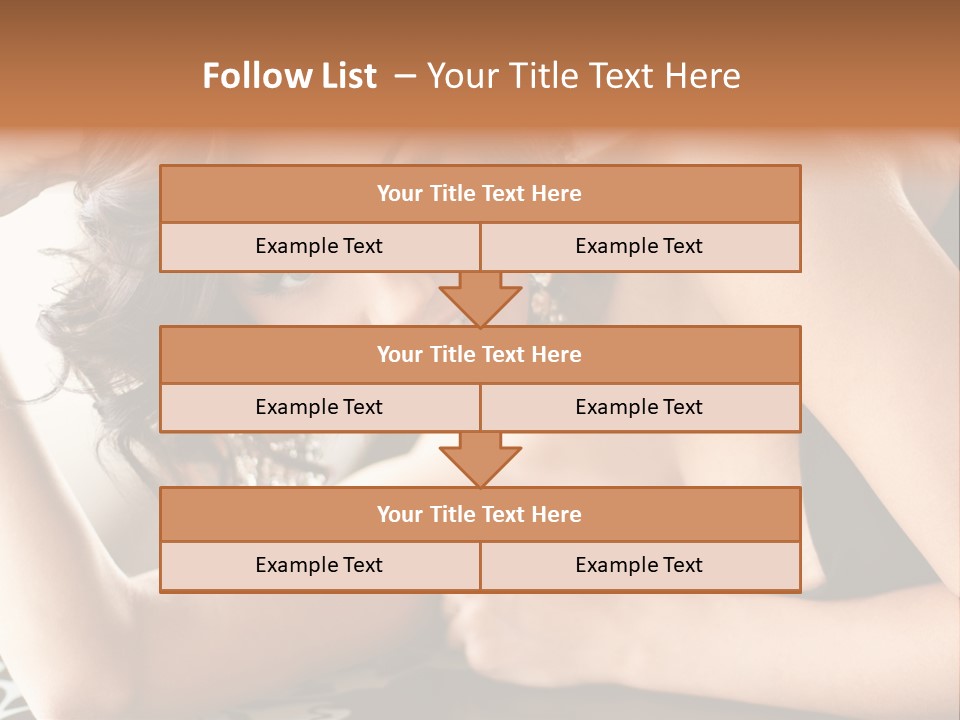 Make Earring Eyes PowerPoint Template