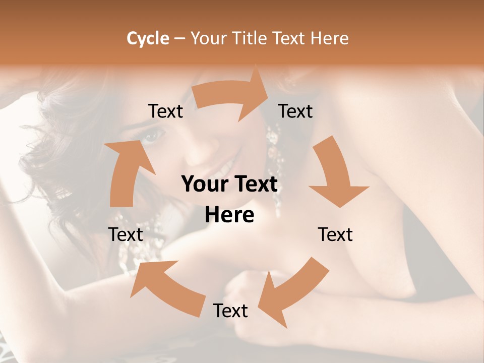 Make Earring Eyes PowerPoint Template