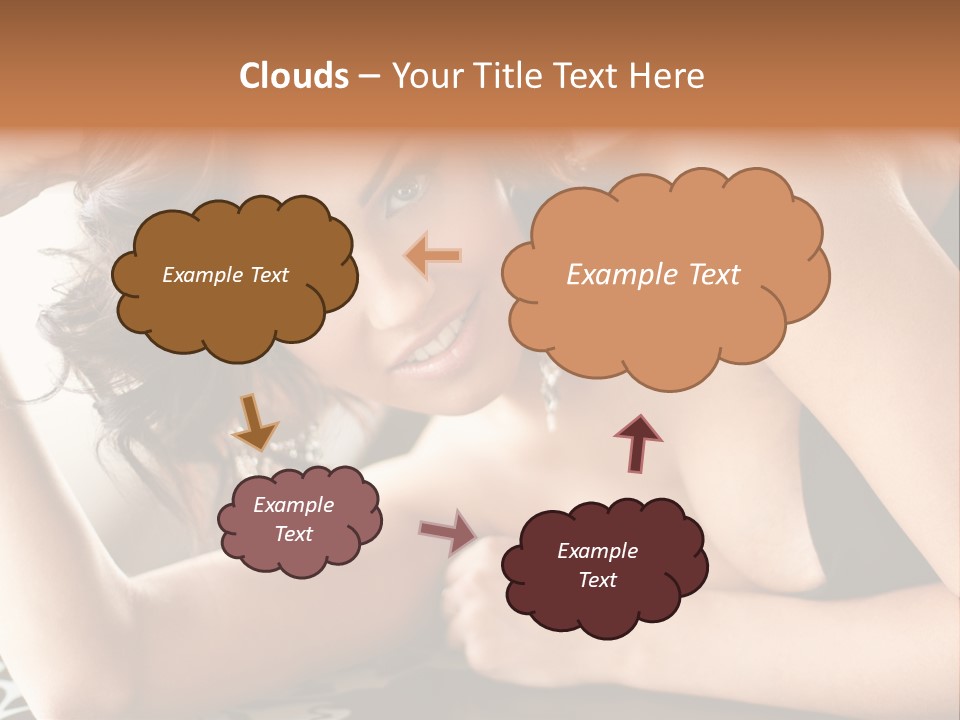 Make Earring Eyes PowerPoint Template