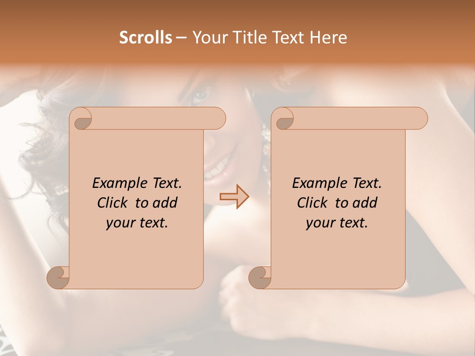Make Earring Eyes PowerPoint Template