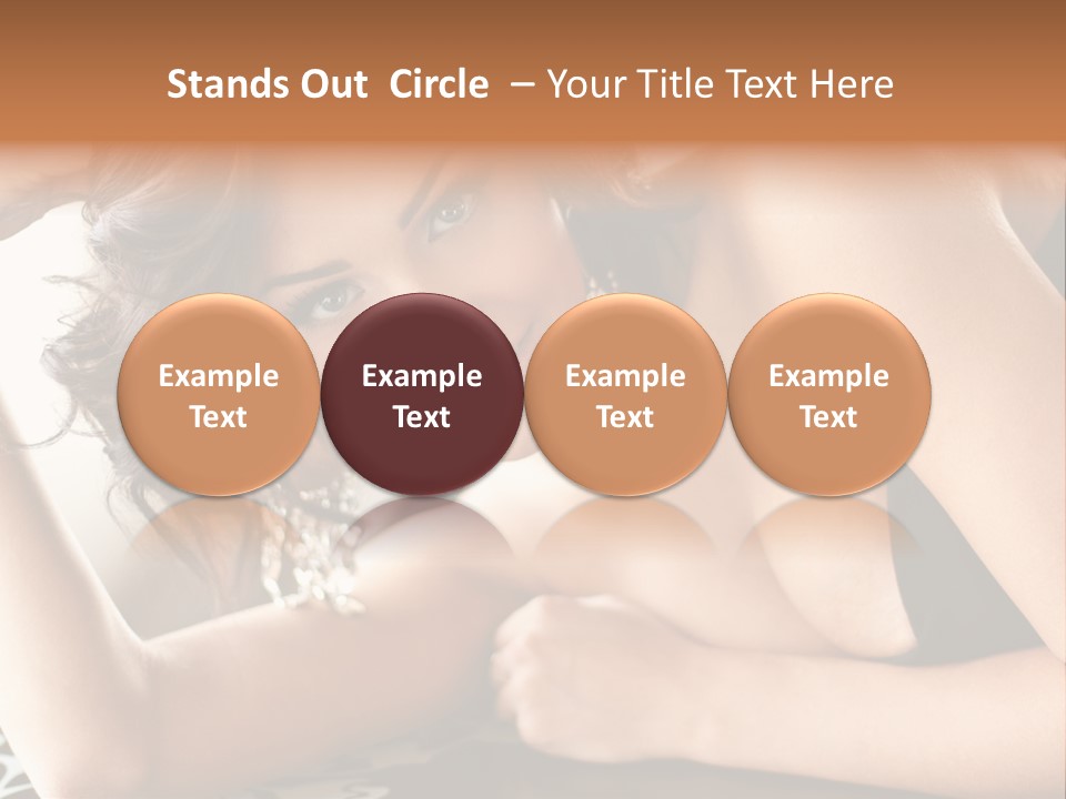 Make Earring Eyes PowerPoint Template