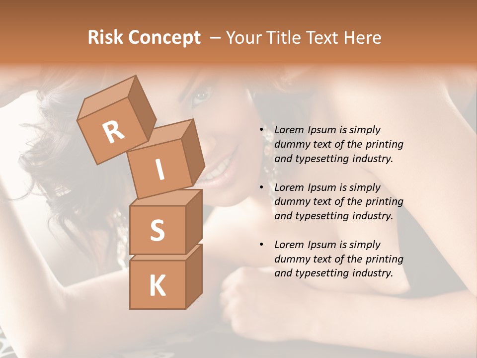 Make Earring Eyes PowerPoint Template