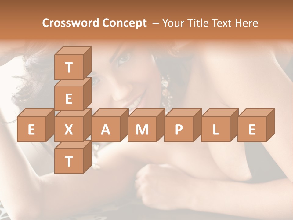 Make Earring Eyes PowerPoint Template