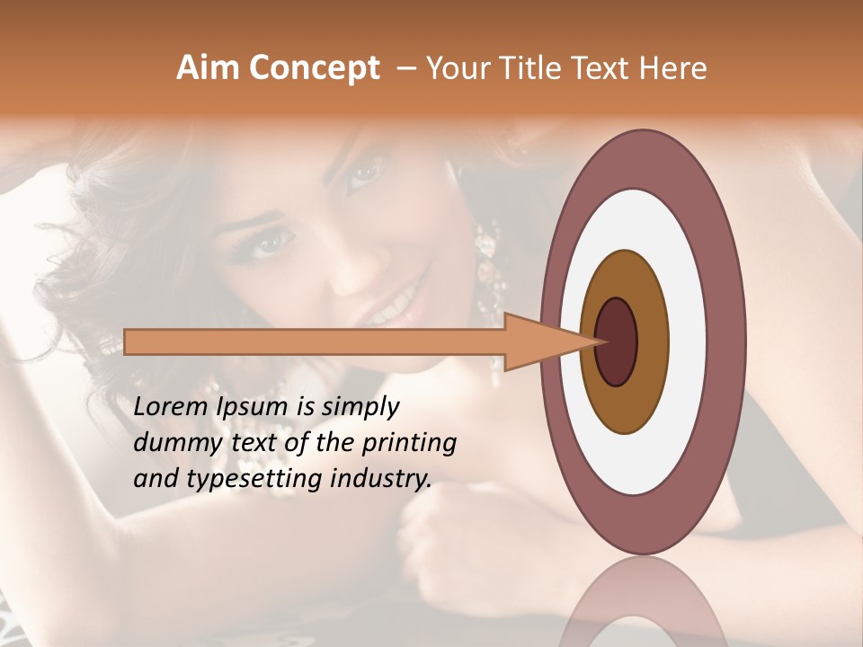 Make Earring Eyes PowerPoint Template