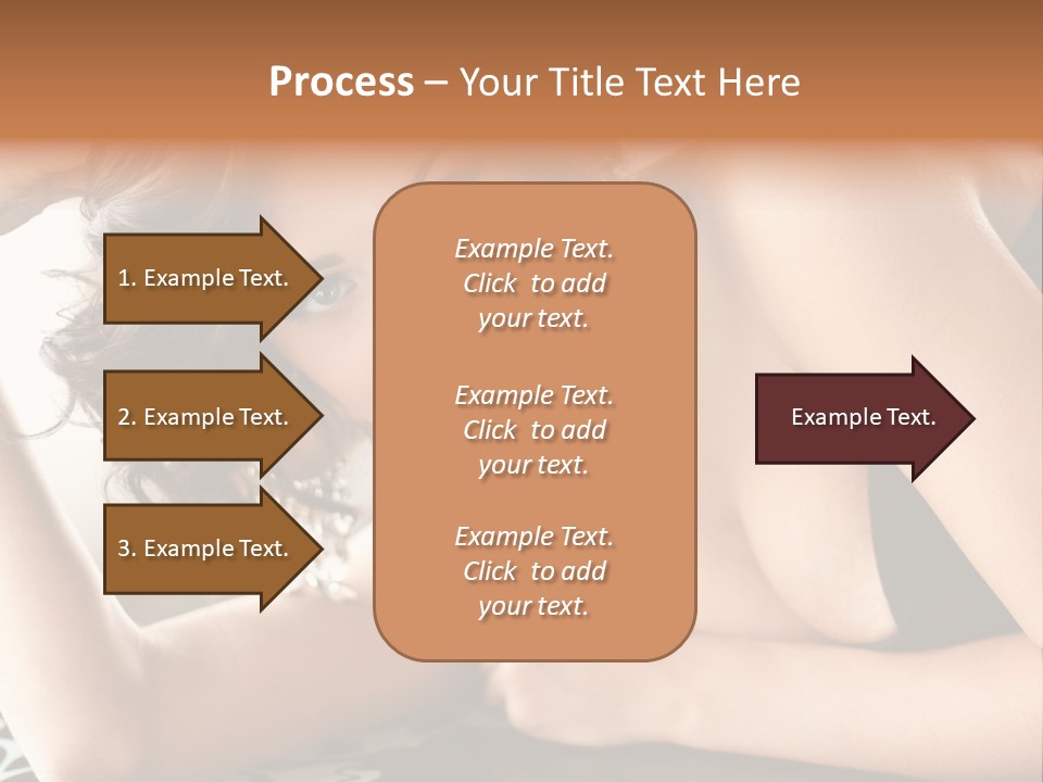 Make Earring Eyes PowerPoint Template