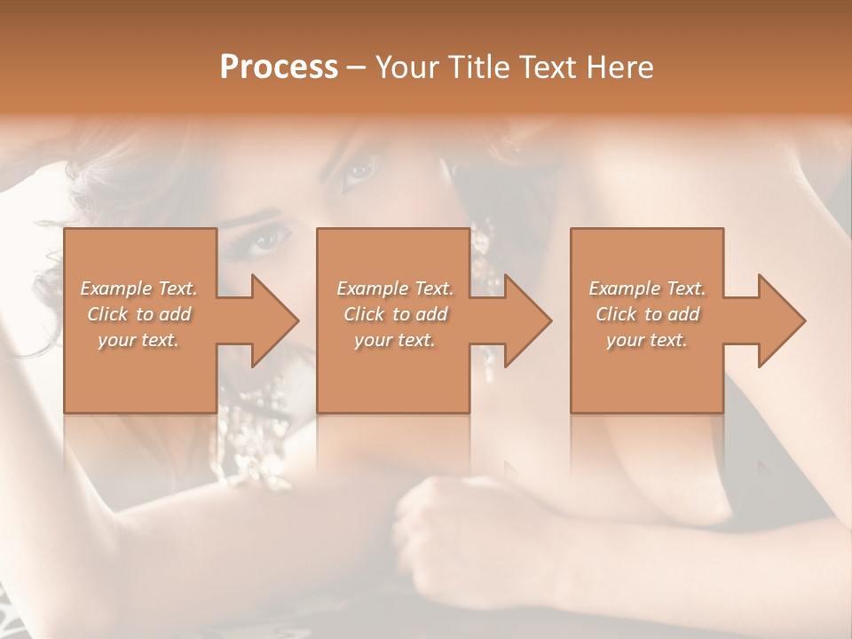Make Earring Eyes PowerPoint Template