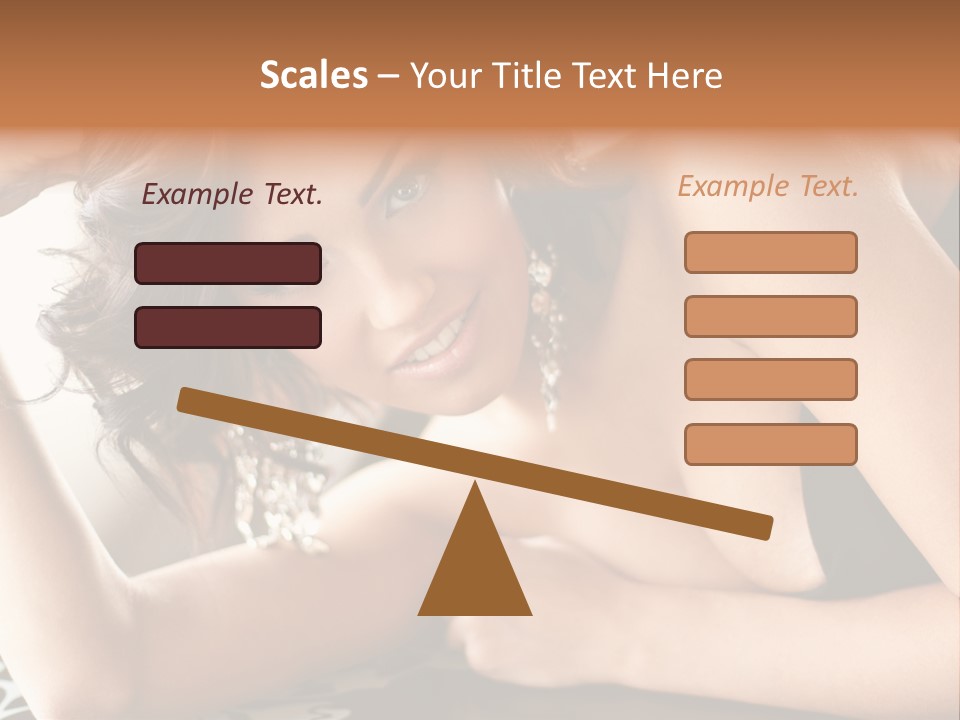 Make Earring Eyes PowerPoint Template