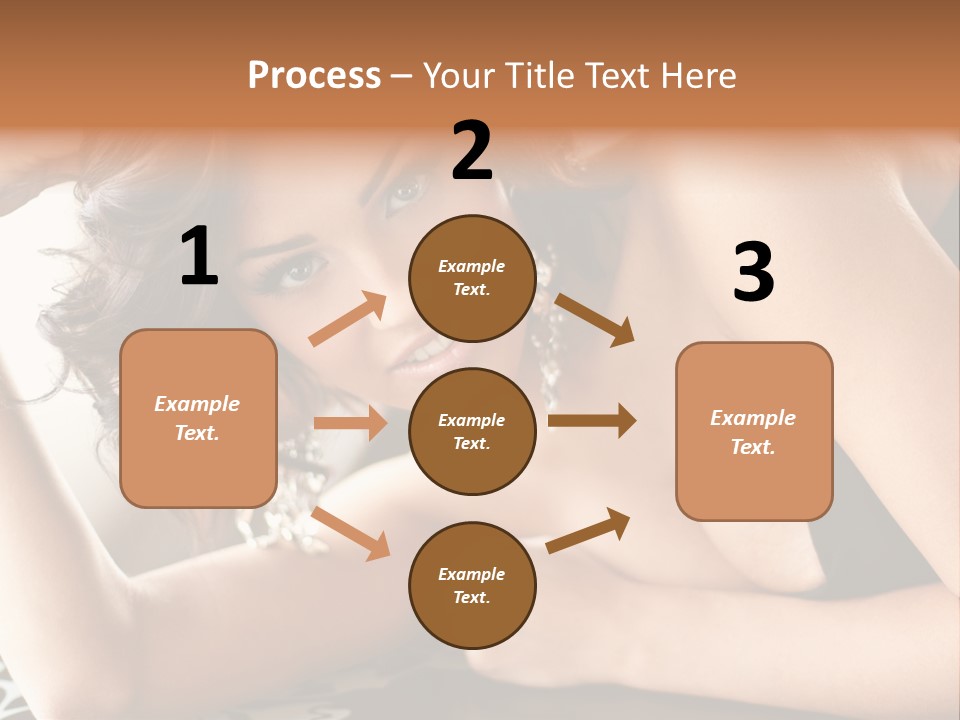 Make Earring Eyes PowerPoint Template