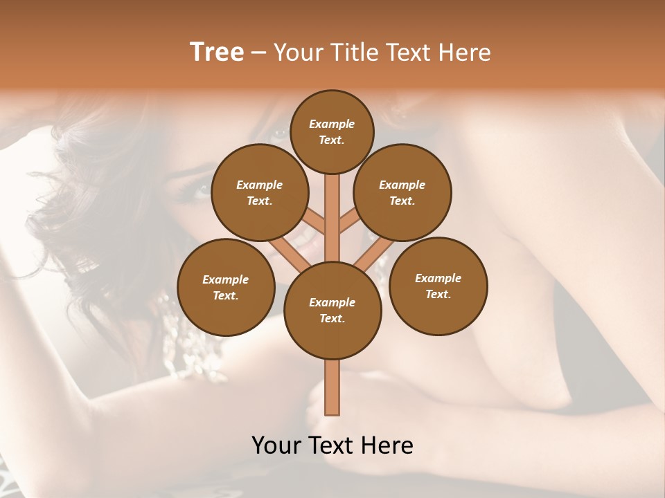 Make Earring Eyes PowerPoint Template