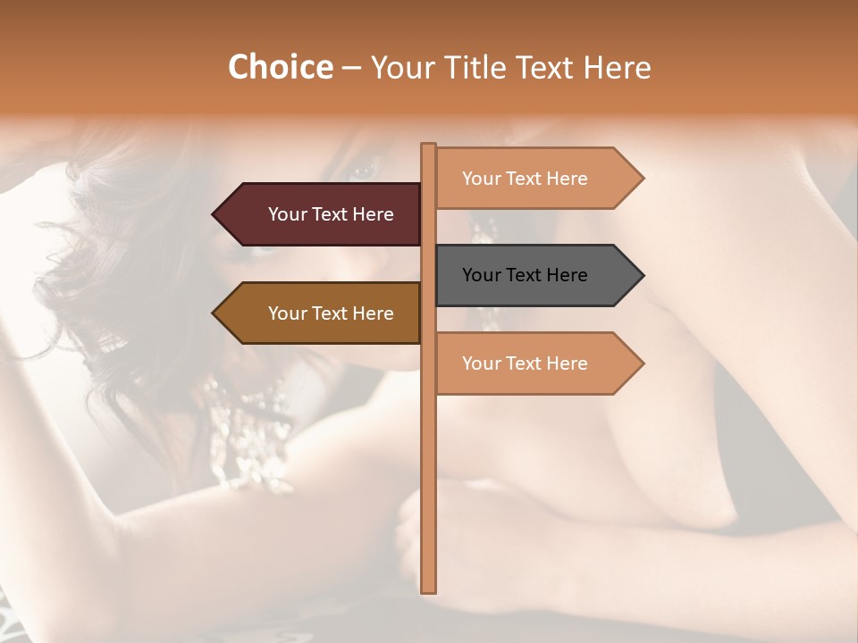 Make Earring Eyes PowerPoint Template